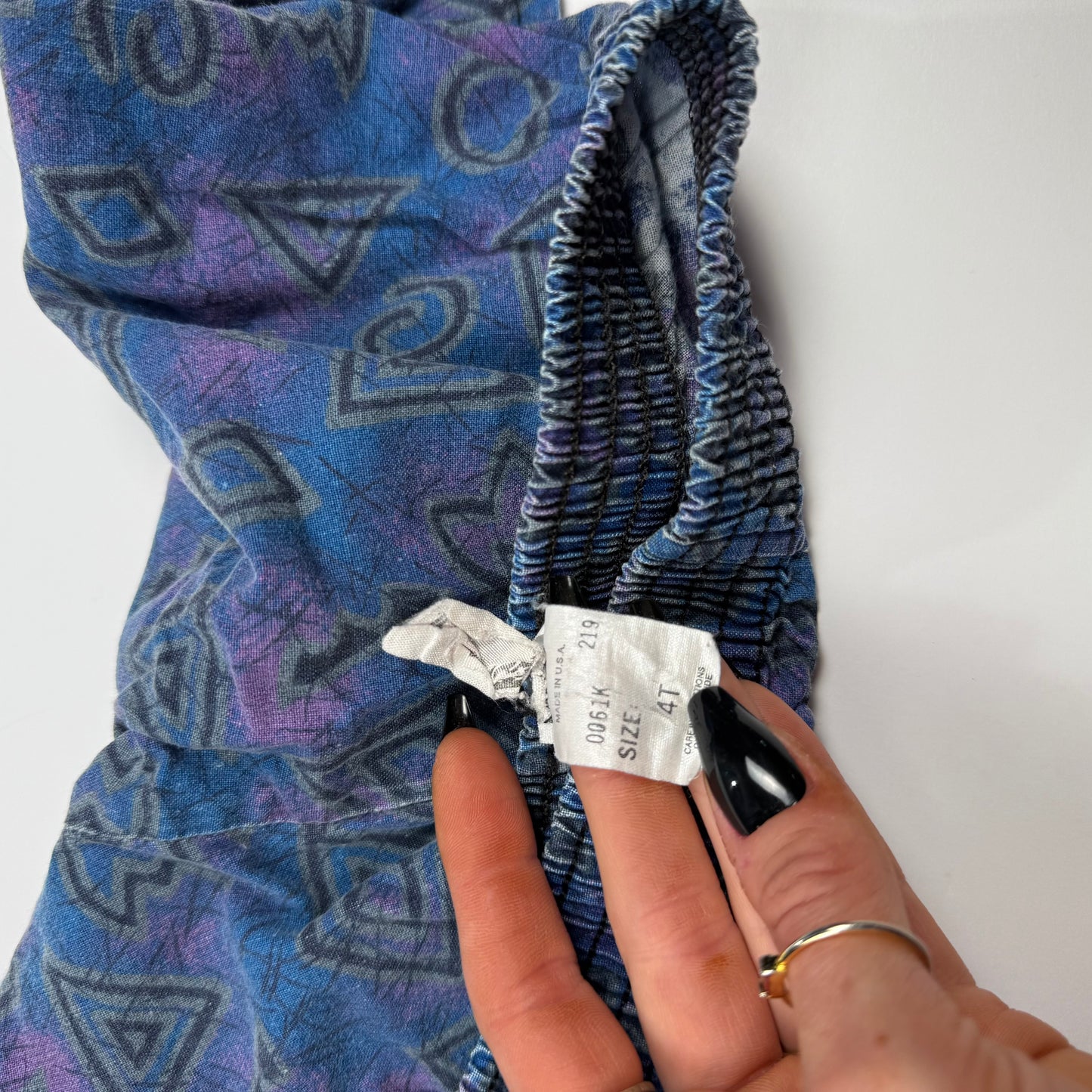 Vintage Funky Print Shorts - 4T