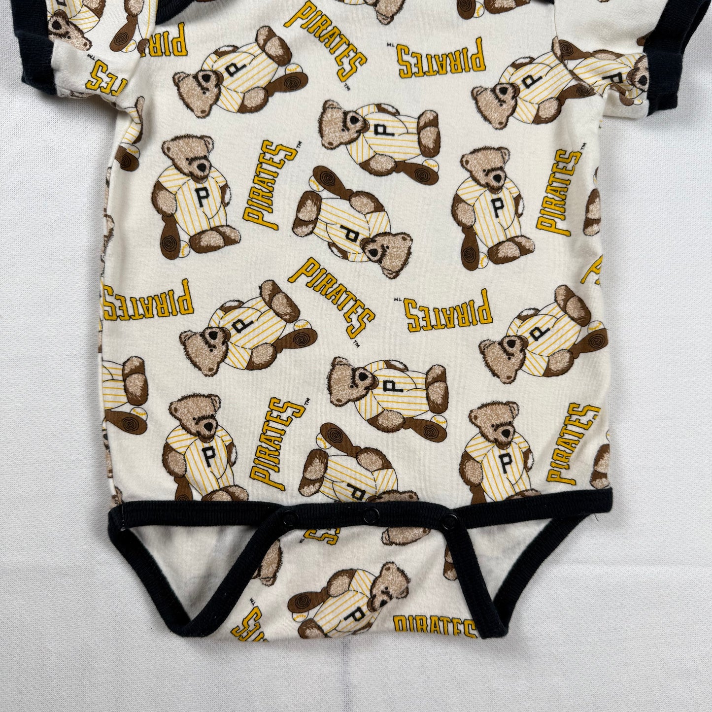 Vintage 1990's Pirates Baseball Onesie - 18 Months