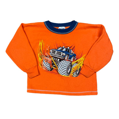 Vintage Monster Truck Sweatshirt - 3/4T