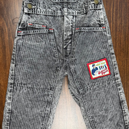 Vintage Oshkosh B'Gosh Stone Washed Denim Overalls - 4/5T
