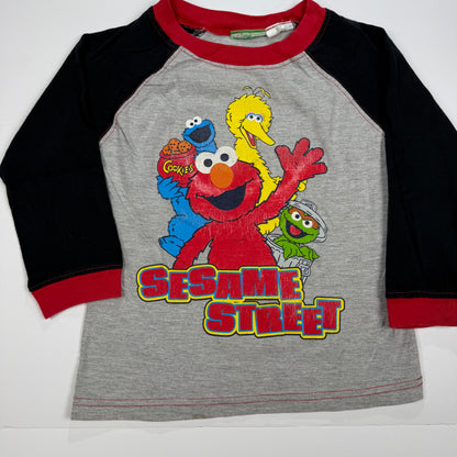 Y2K Elmo Sesame Street T-Shirt - 3T