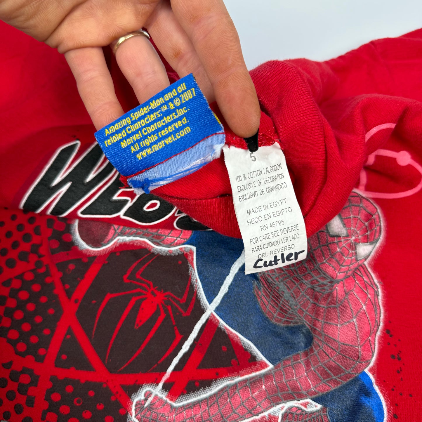 Y2K 2007 Spider-Man T-Shirt - 2/3T