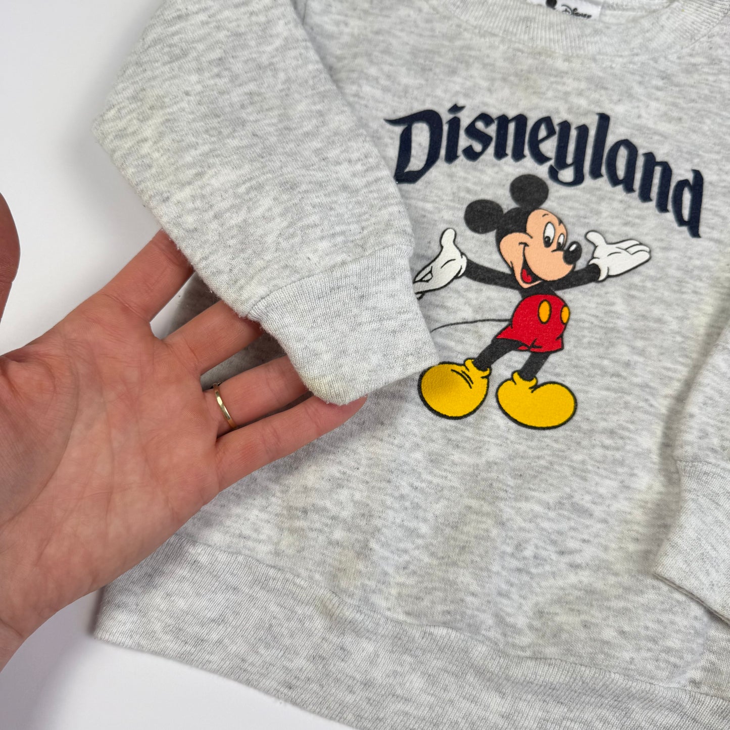 Vintage Disneyland Mickey Mouse Sweatshirt - 18 Months
