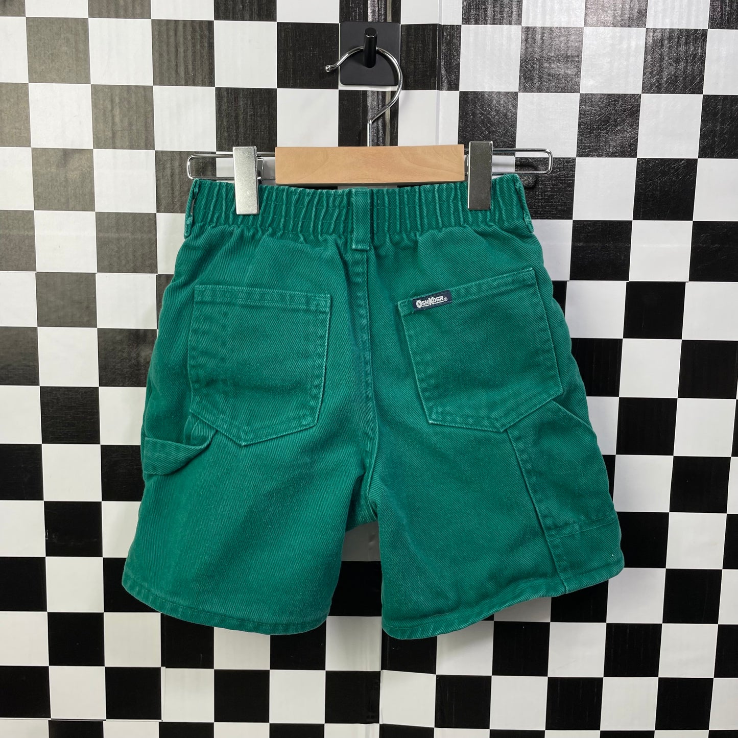 Vintage Oshkosh B'Gosh Green Bermuda Shorts - 4T