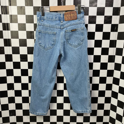 Vintage HIS Light Wash Denim Jeans - 5 Regular