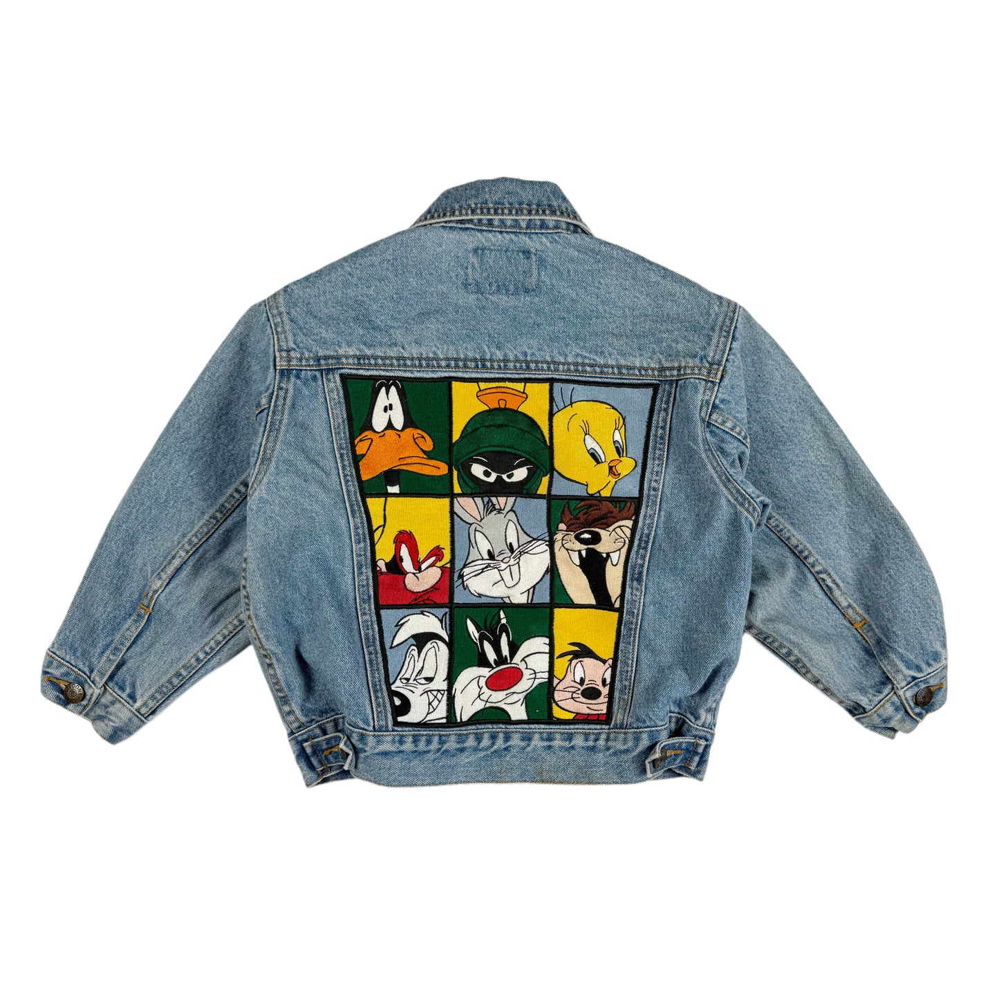 Vintage 1995 Looney Tunes Denim Jacket - Size 4/5T