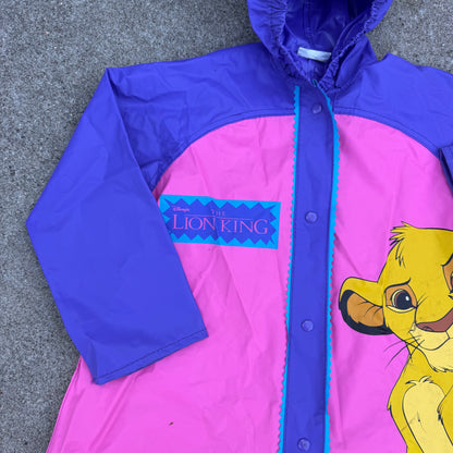 Vintage Lion King Rain Jacket - Size 6