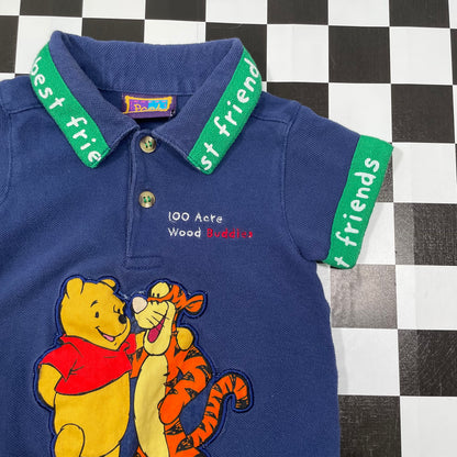 Vintage 1990's Winnie the Pooh Tigger Romper - 6/9 Months