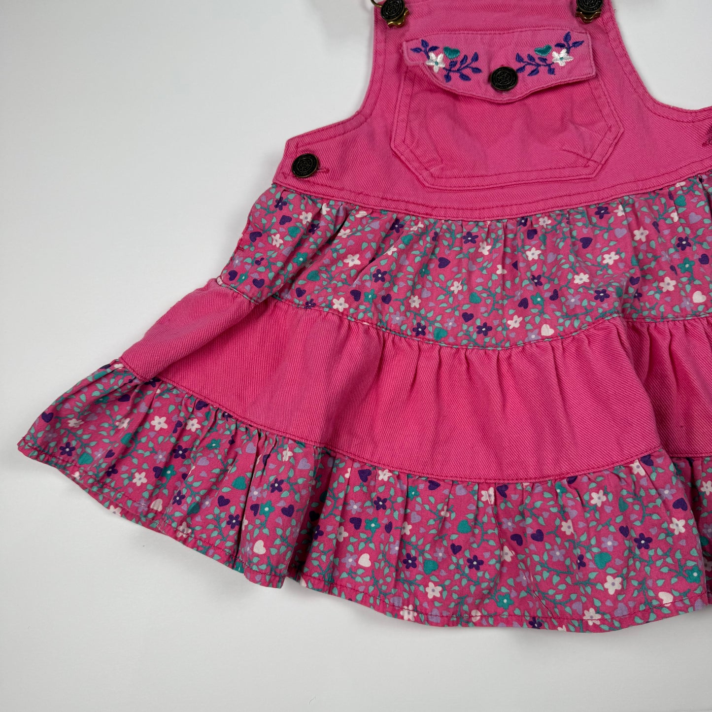 Vintage Paddington Floral Dress - 2T