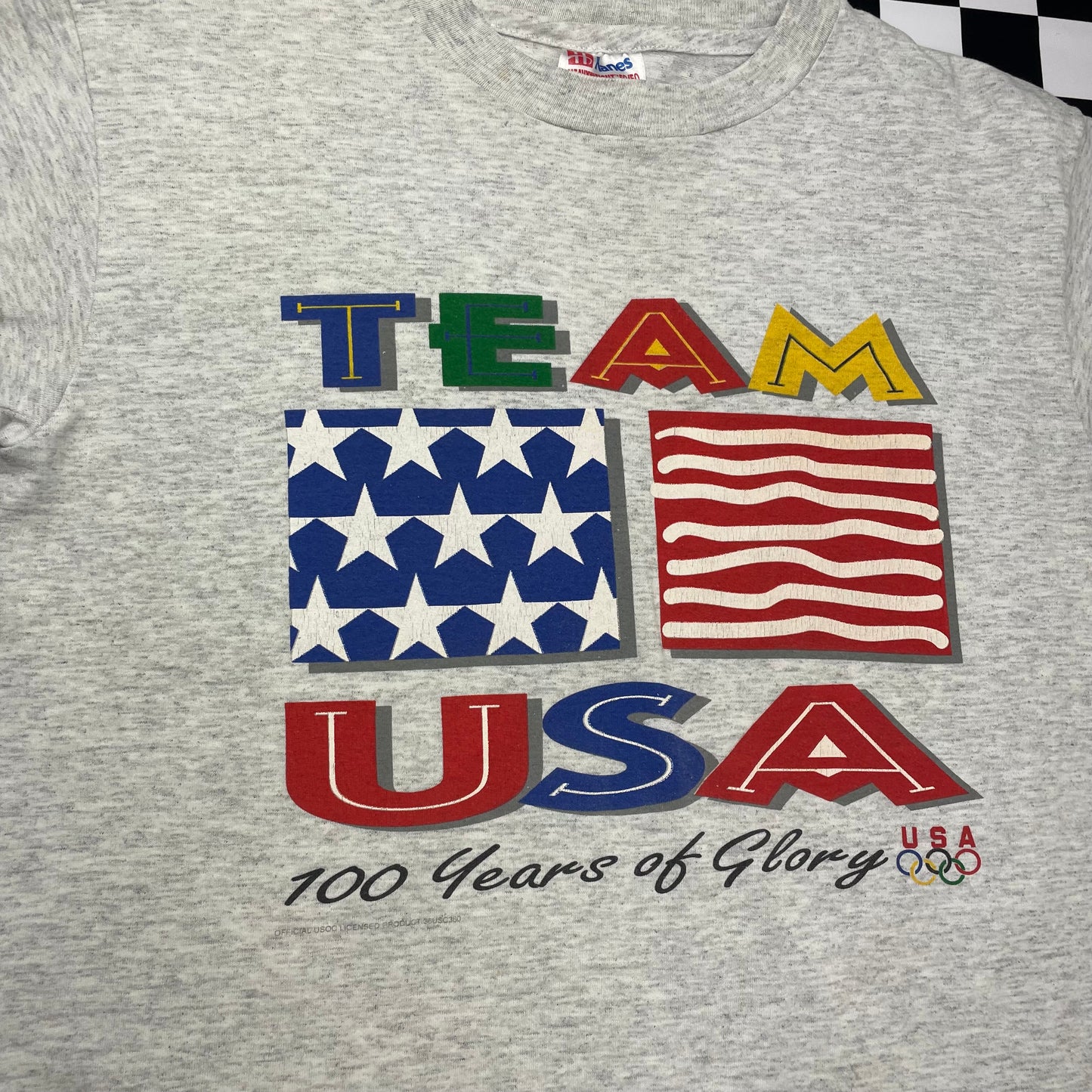 Vintage Team USA Olympics T-Shirt - Youth Large