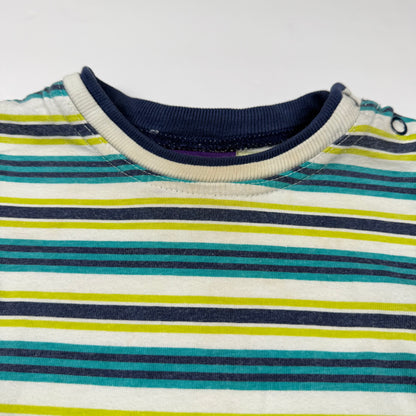 Vintage Winnie the Pooh Striped Onesie - 12/18 Months