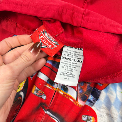 Y2K Cars Lightning McQueen Zip Up Sweatshirt - Baby 24 Months