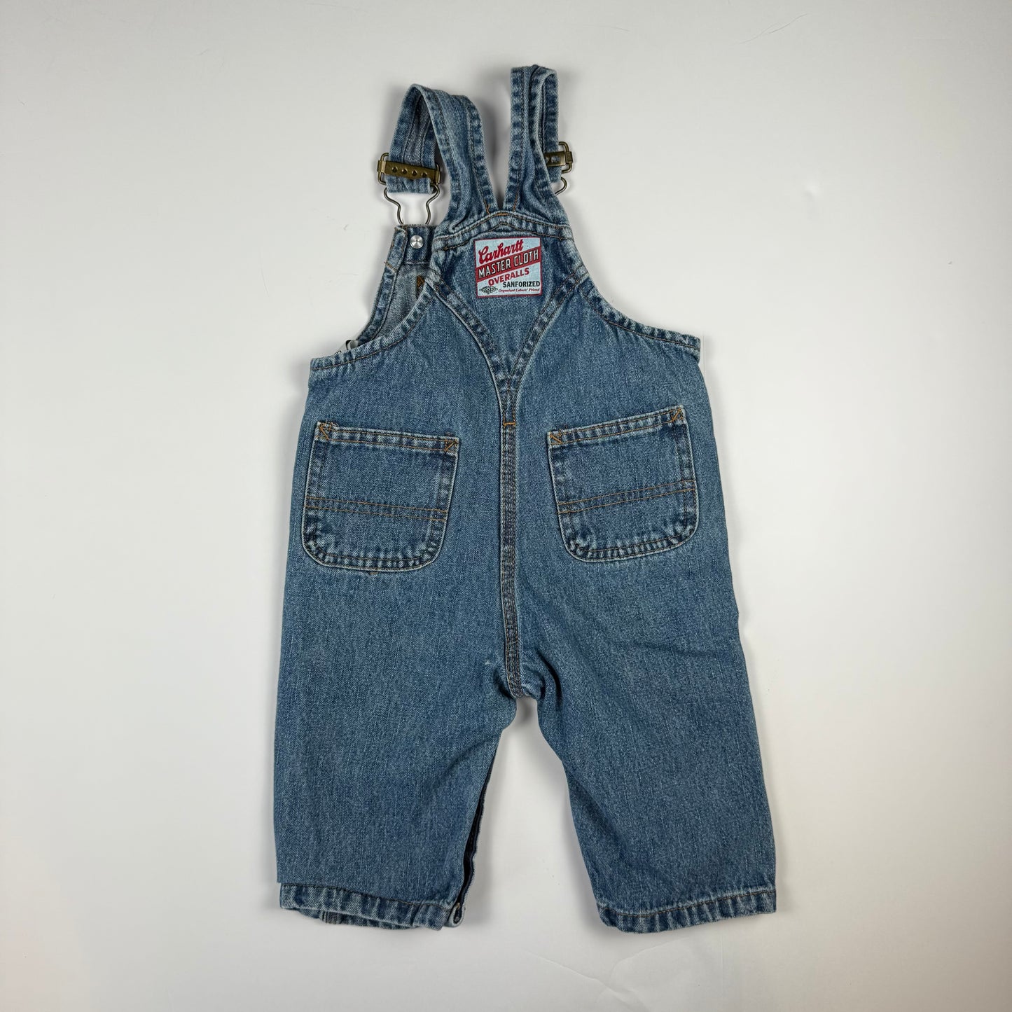 2010 Carhartt Denim Overalls - 6 Months