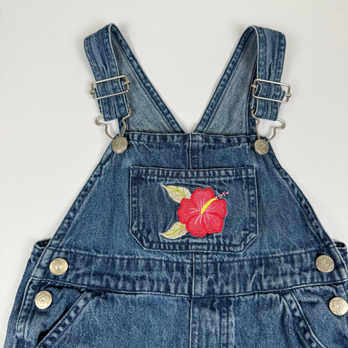 Y2K Hawaiian Beach Shortalls - 18 Months