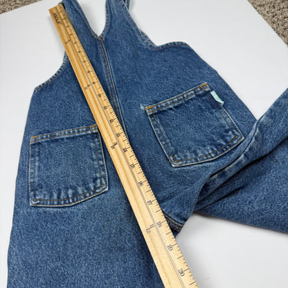 Vintage Flag Denim Overalls - 2T