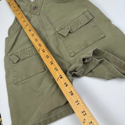 Y2K Baby Gap Blue Star Diner Shortalls - 3T