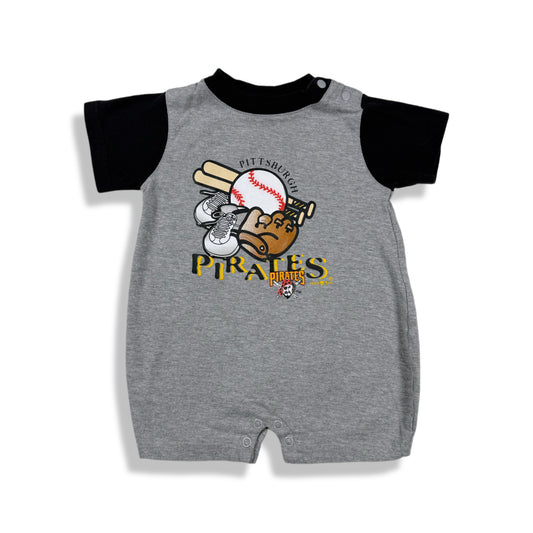 2002 Pirates Baseball Romper - 12 Months