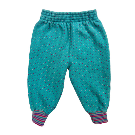 Vintage Color Block Polka Dot Sweatpants - Baby 24 Months