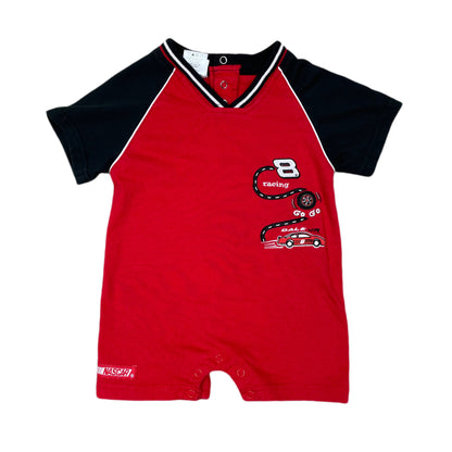 Y2K Dale Jr Nascar Romper - 12 Months