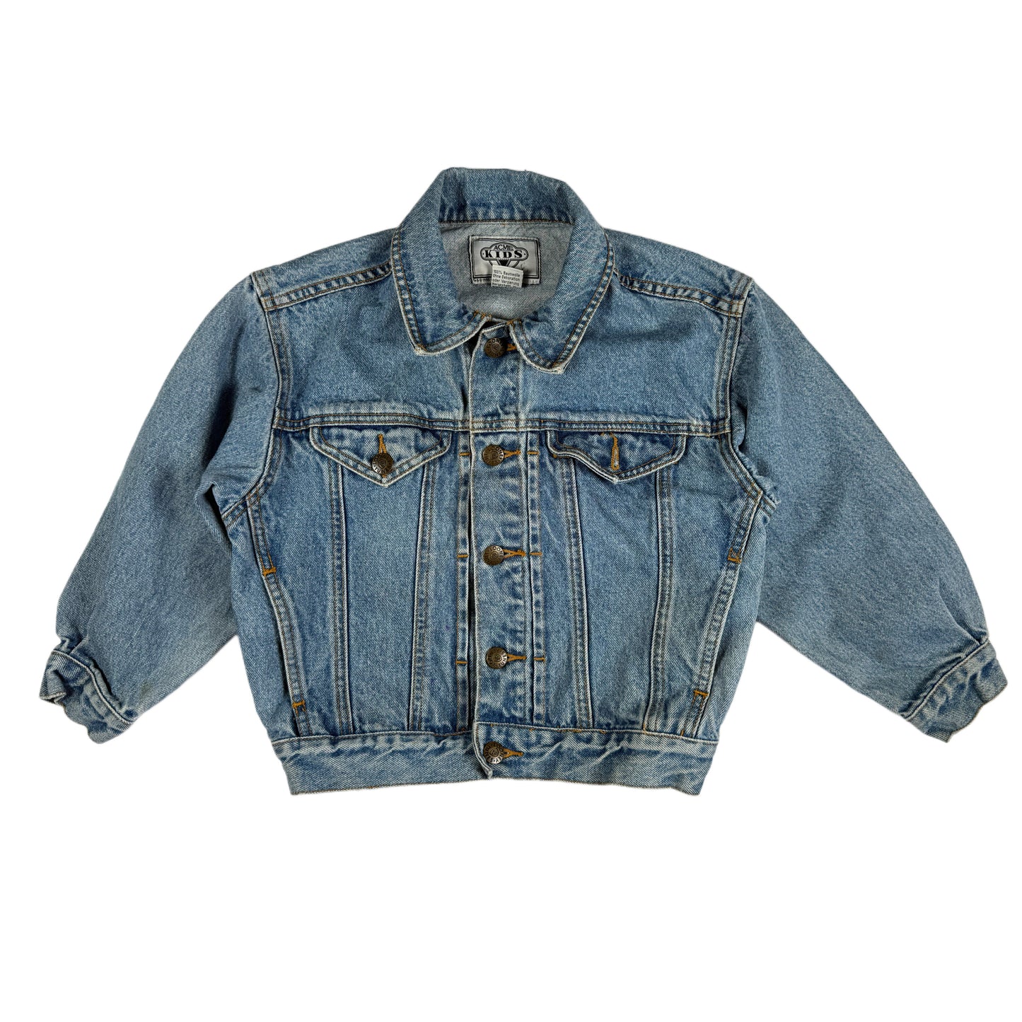 Vintage 1995 Looney Tunes Denim Jacket - Size 4/5T