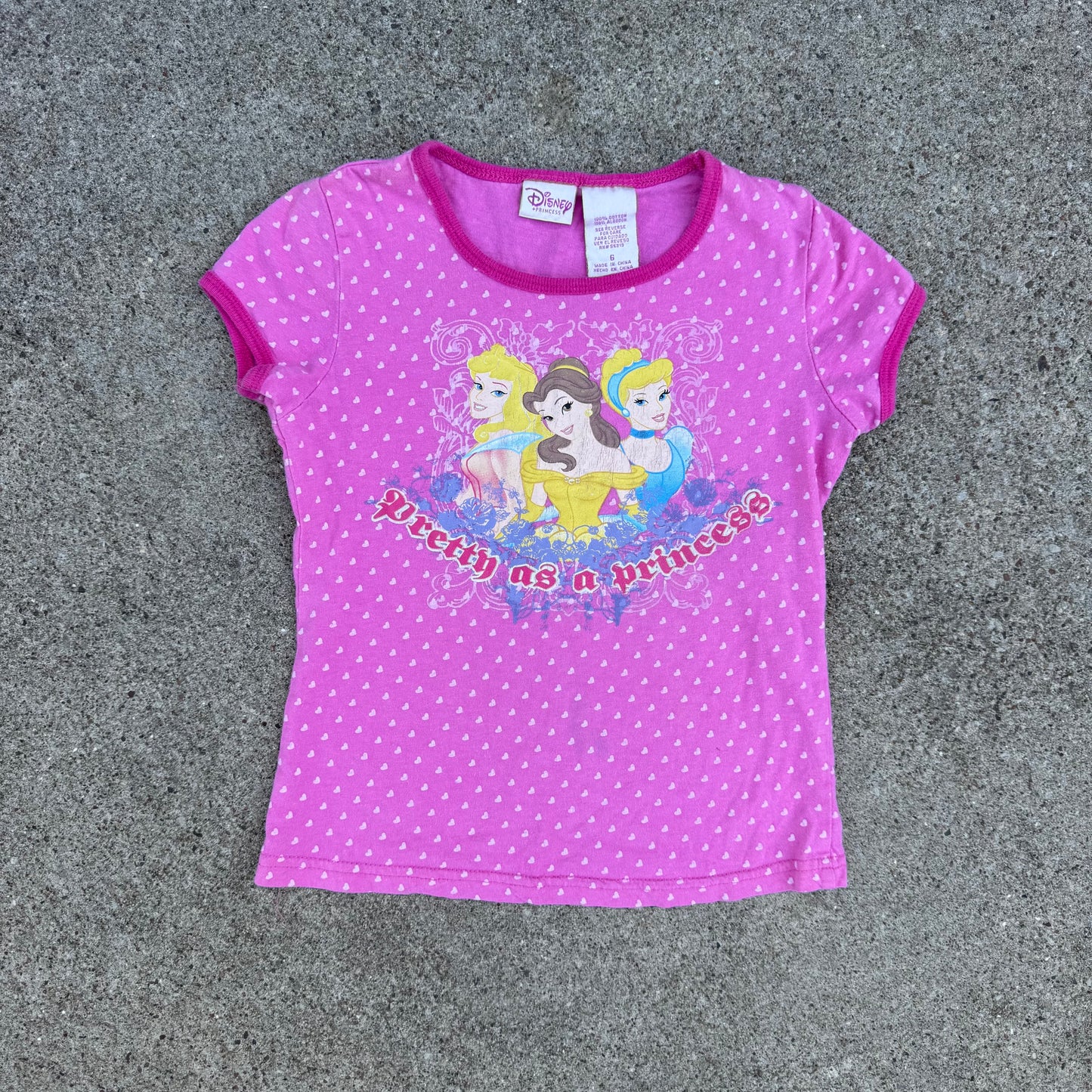 Y2K Disney Princess Two Piece Set - 3T