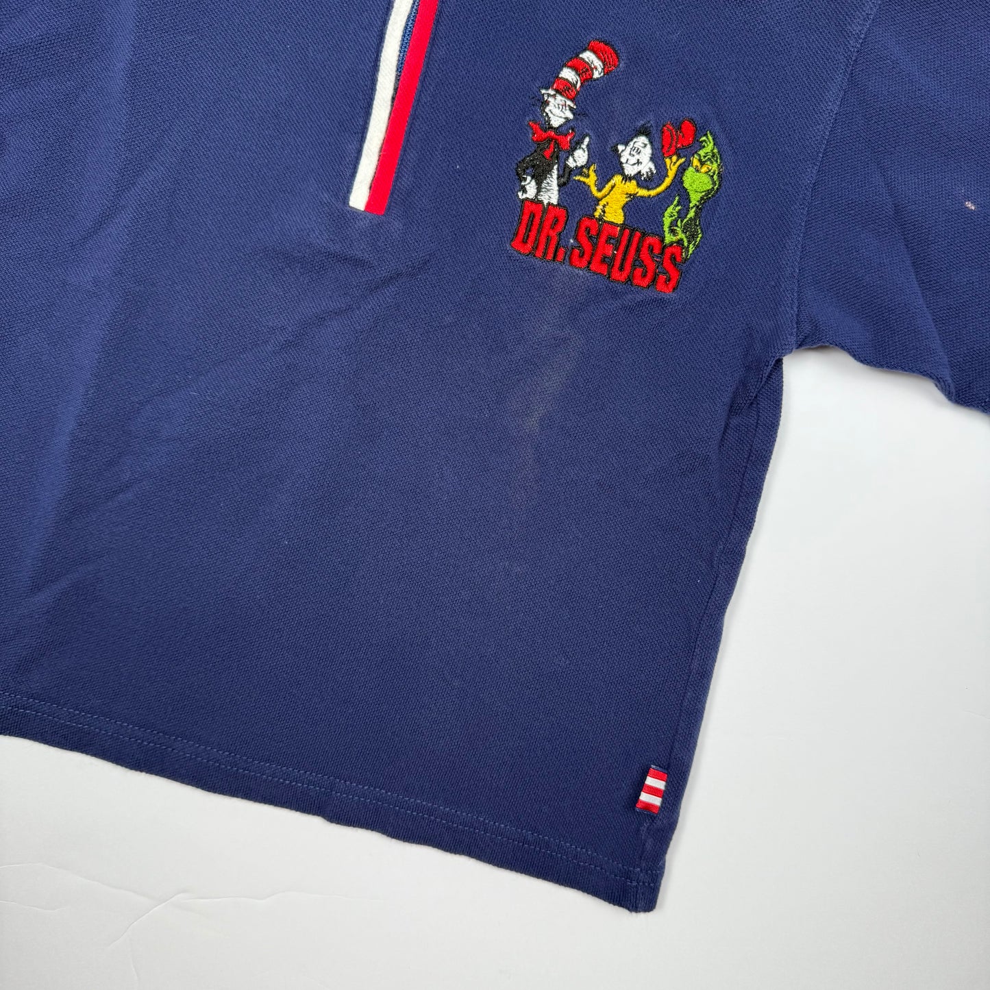 Vintage Y2K Dr Suess Cat in the Hat Polo - 4T