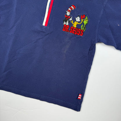 Vintage Y2K Dr Suess Cat in the Hat Polo - 4T