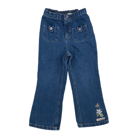 Y2K Classic Pooh Denim Pants - 3T