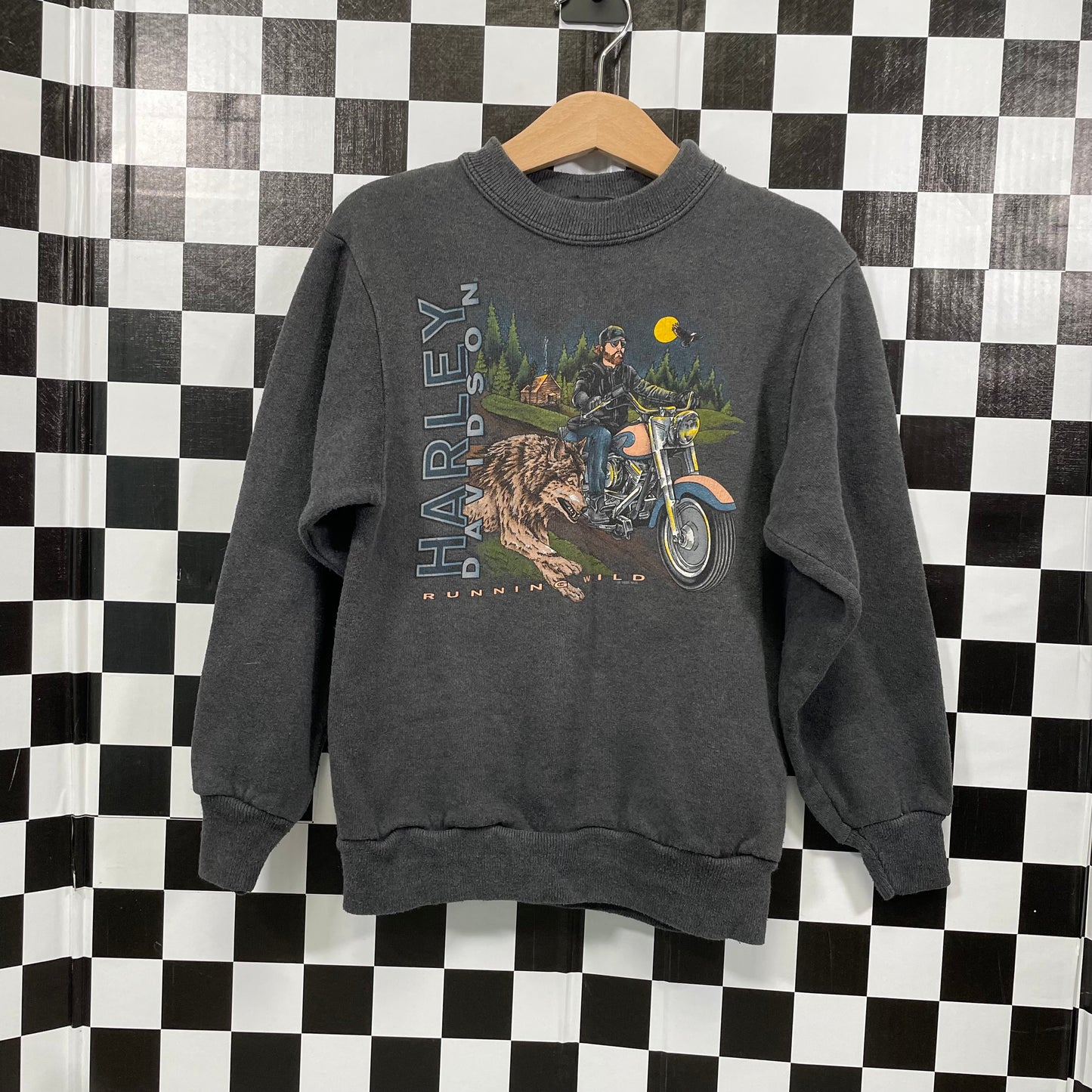 Vintage 1990's Harley Davidson Sweatshirt - 4/5T