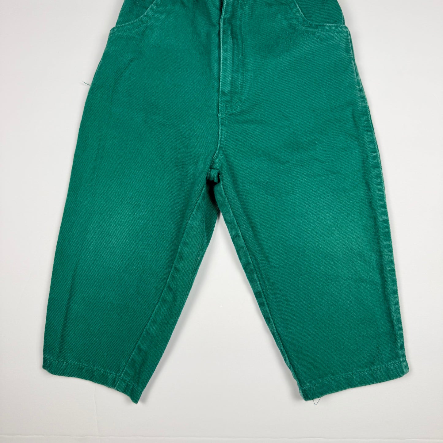 Vintage Baby Green Denim Pants - 24 Months