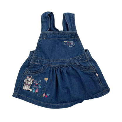 2000's Marie Denim Dress - 3/6 Months