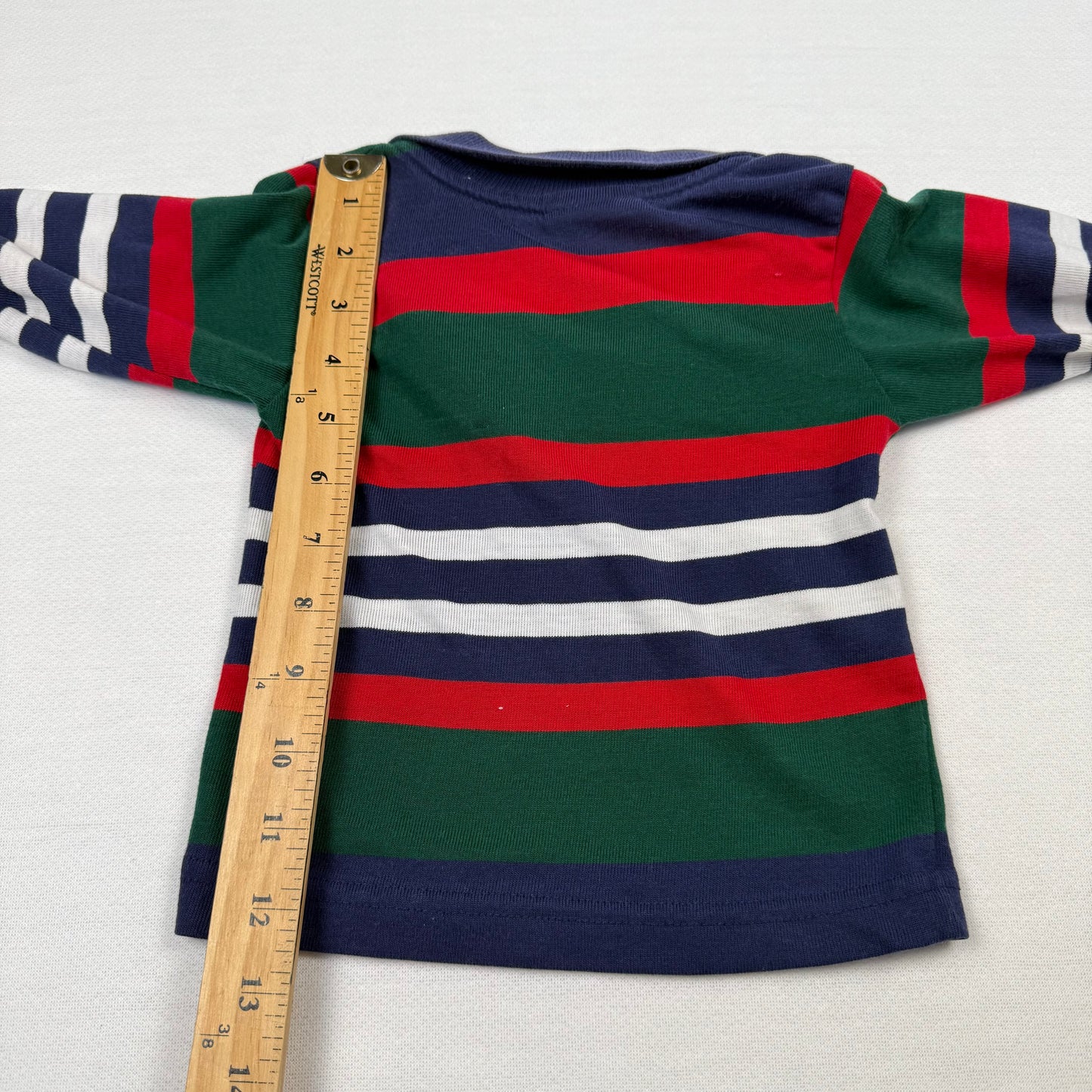 Vintage Striped Collared Shirt - 12 Months