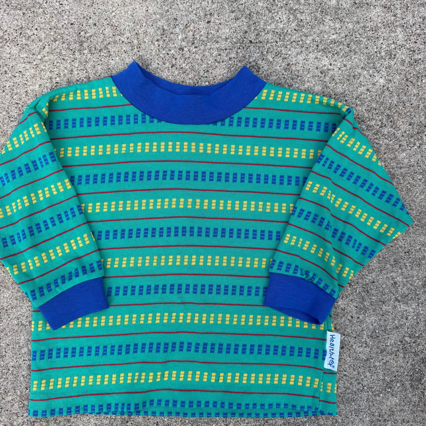 Vintage Health-Tex Mock Neck Long Sleeved Shirt - 2/3T