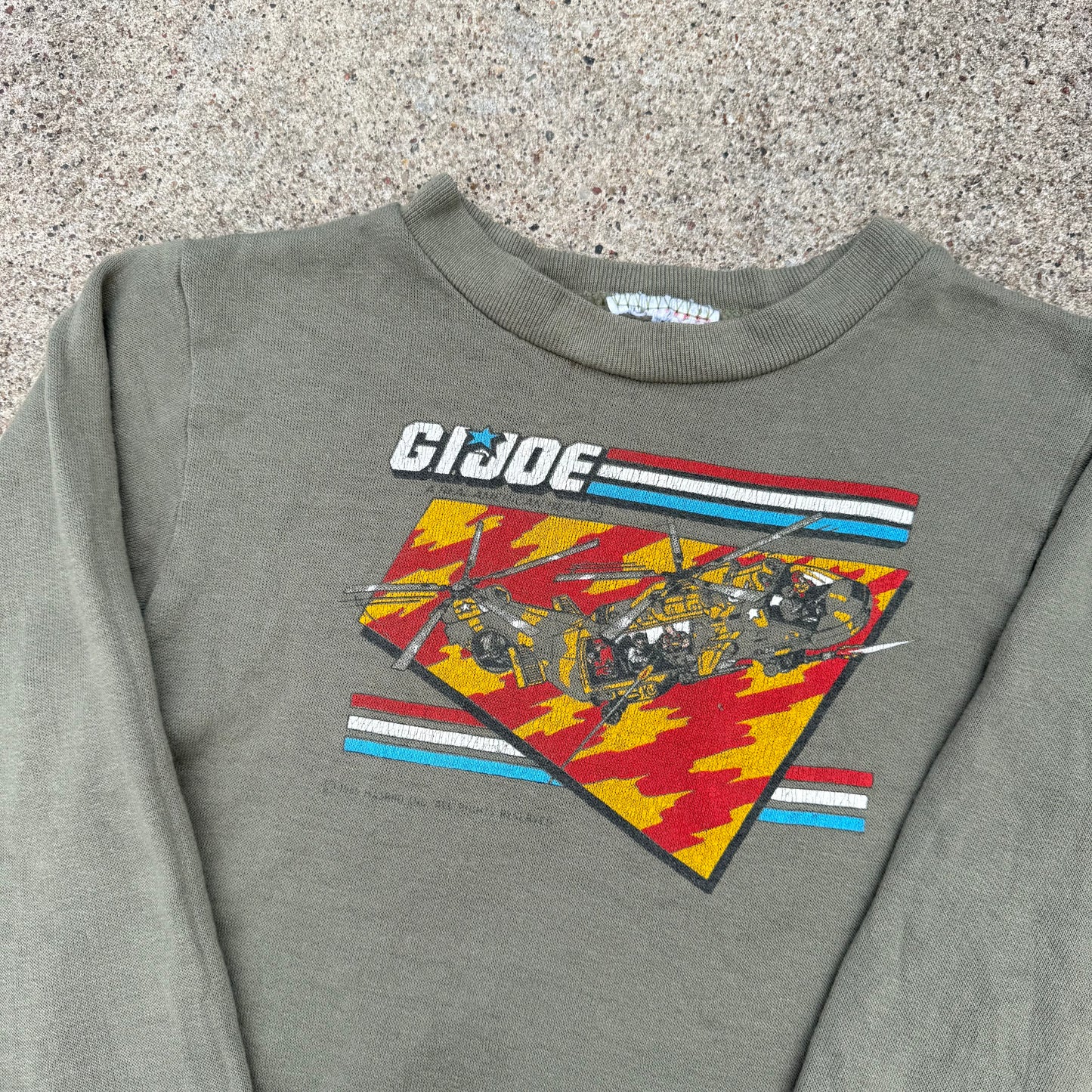 Vintage 1980's GI Joe Sweatshirt - 2/3T