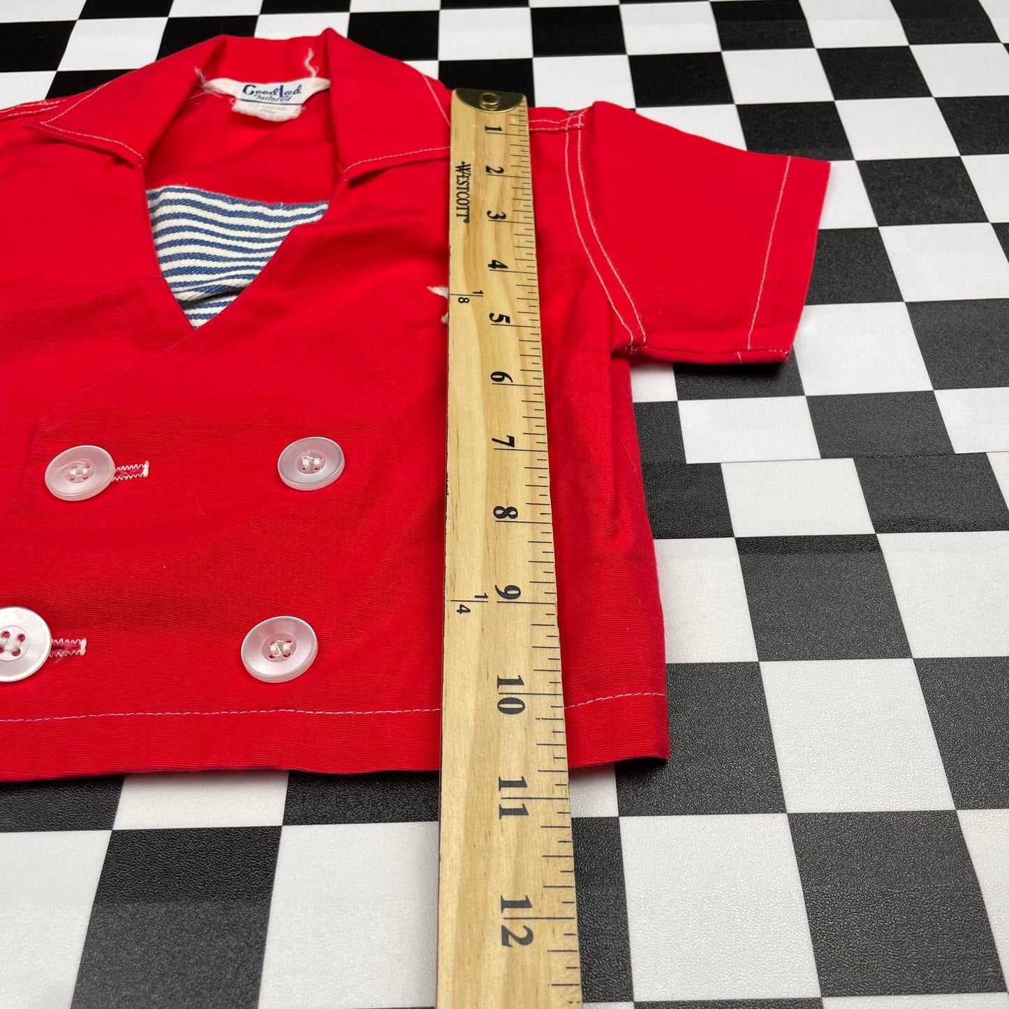 Vintage 1960's Collared Shirt - 2T