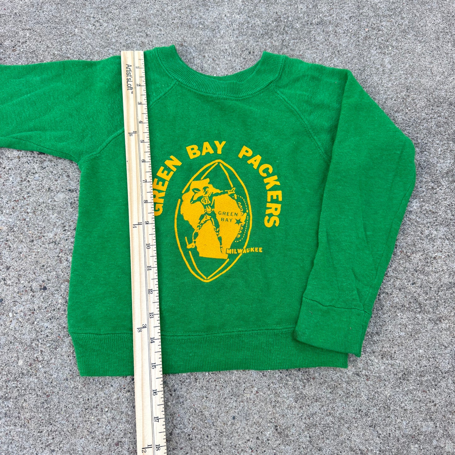 Vintage 1960's Green Bay Packers Sweatshirt - 3T