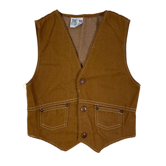 Vintage 1970's Billy the Kid Vest - 2/3T