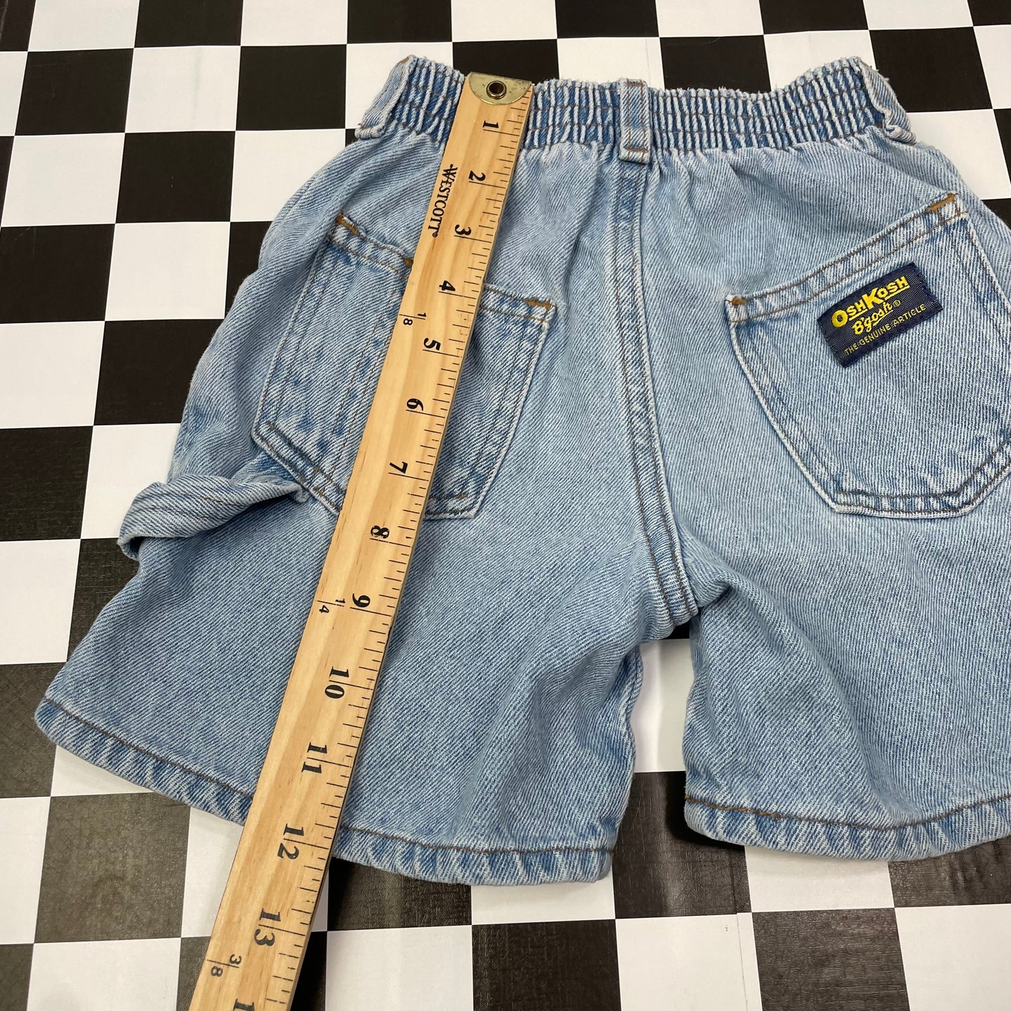 Y2K Oshkosh B'Gosh Light Wash Carpenter Denim Shorts - Size 5 Regular