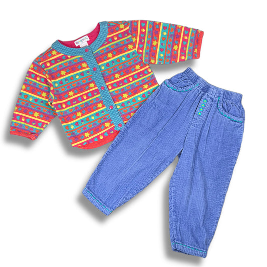 Vintage Gymboree Fall Two Piece Set - Small