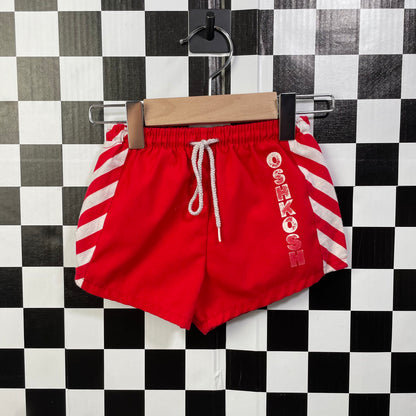 Vintage 1980's/1990's Red Oshkosh B'Gosh Swim Shorts - 12/18 Months