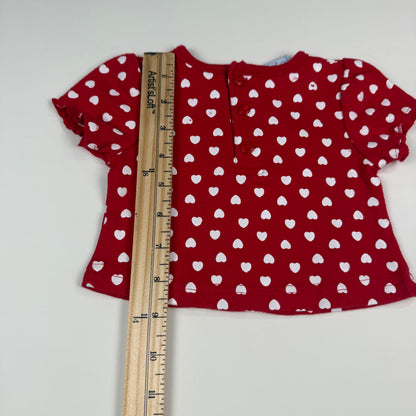 Y2K Baby Snoopy Polka Dot Shirt - 3/6 Months