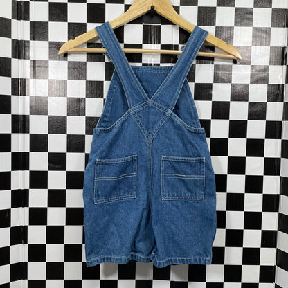 Vintage Harley Davidson Denim Shortalls - 4T