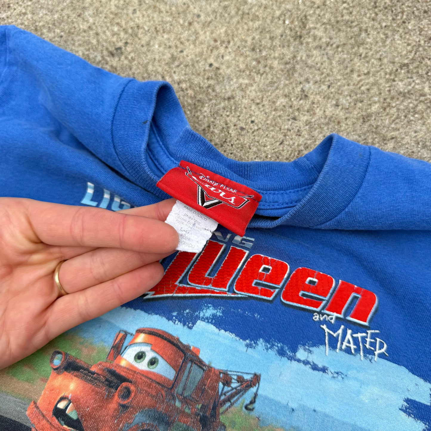 Y2K Cars Mater Blue T-Shirt - 5T