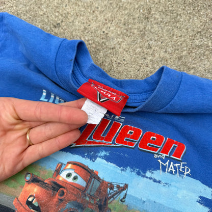 Y2K Cars Mater Blue T-Shirt - 5T