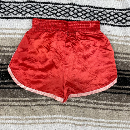 Vintage 1970's Satin Shorts - 4/5T