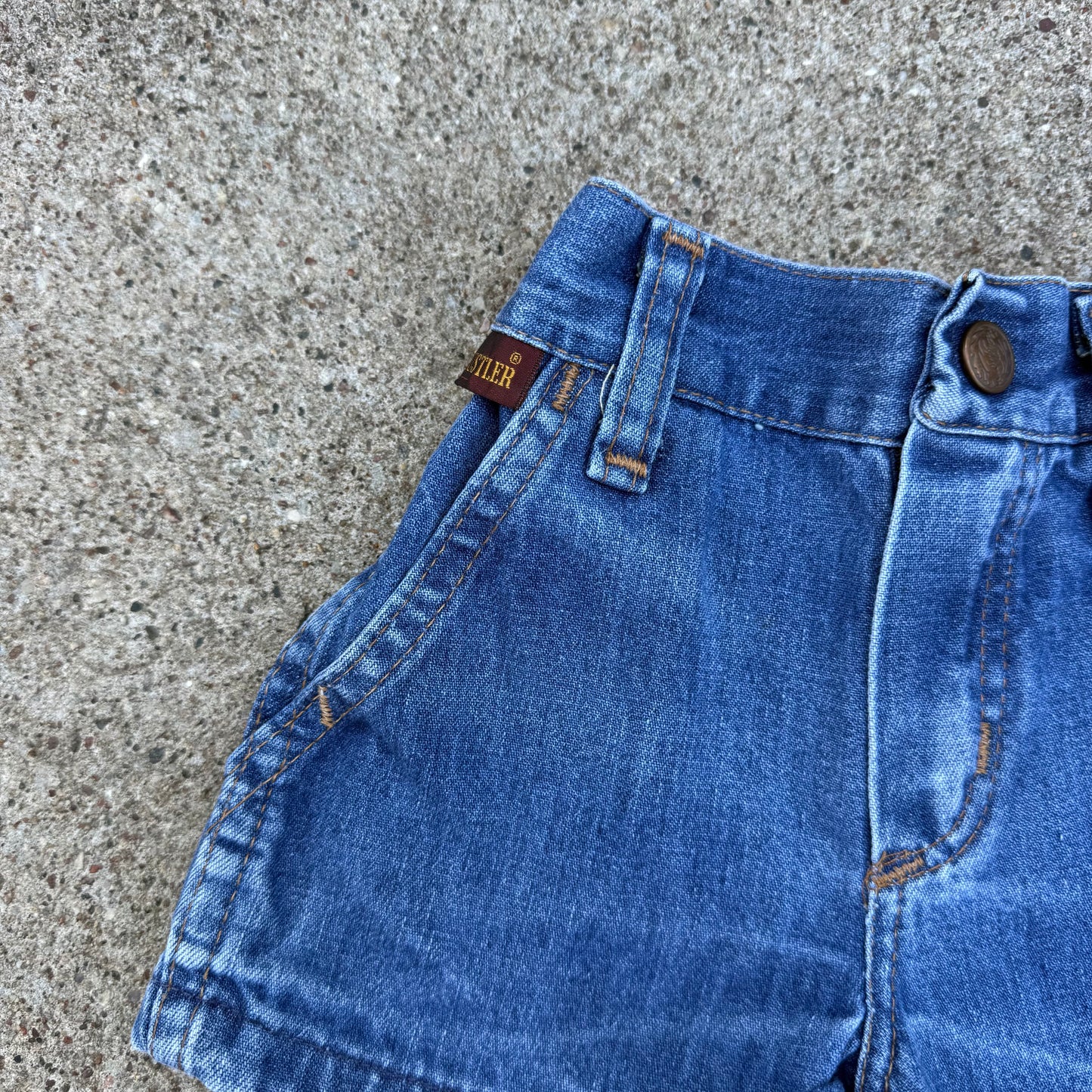 Vintage Rustler Denim Shorts - 2T