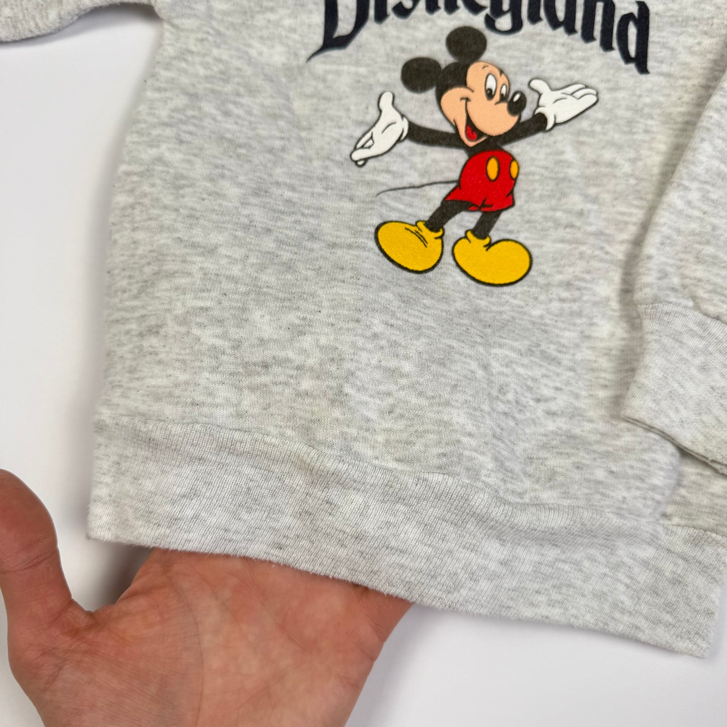 Vintage Disneyland Mickey Mouse Sweatshirt - 18 Months