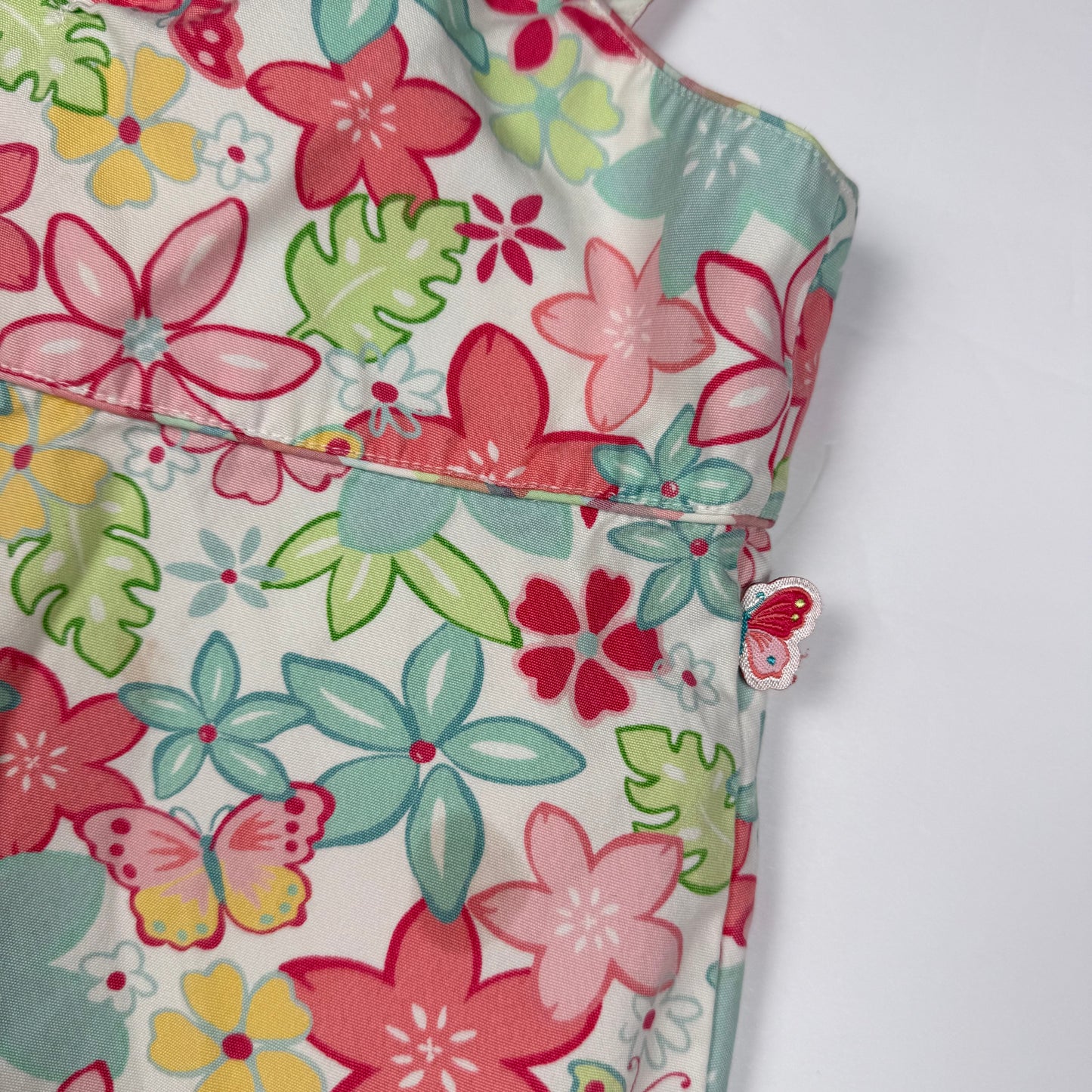 2001 Gymboree Floral Dress - 5T