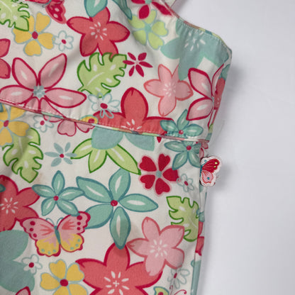2001 Gymboree Floral Dress - 5T