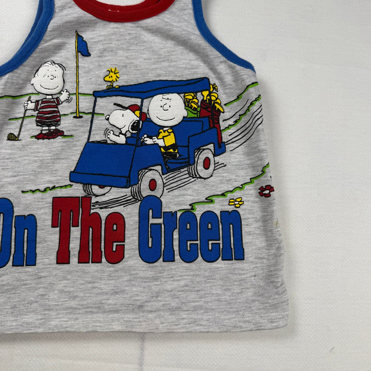 Vintage 1990's Peanuts Snoopy Golf Shirt - 4/5T